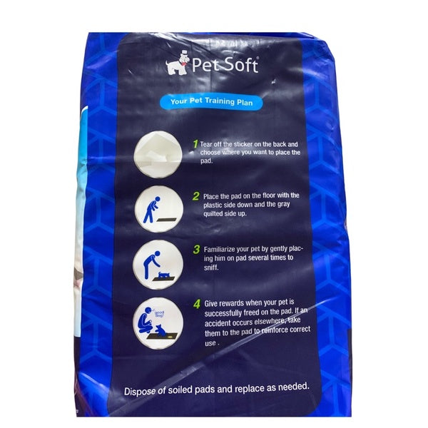 Pet Soft Activated Carbon Training Pad (1bag)
