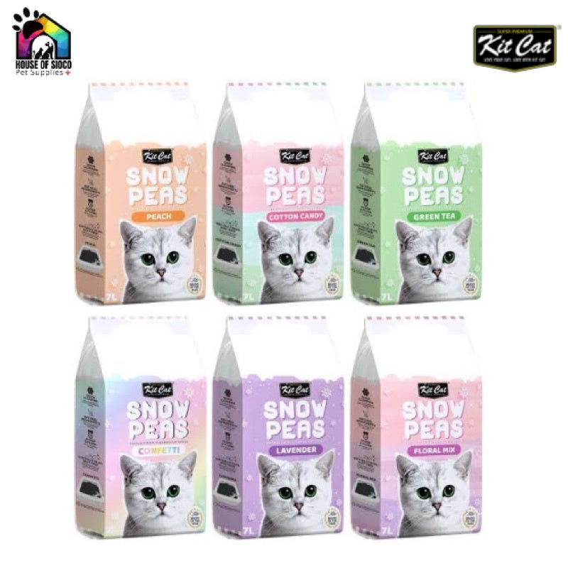 Kit Cat Snow Peas Tofu Cat Litter 7L