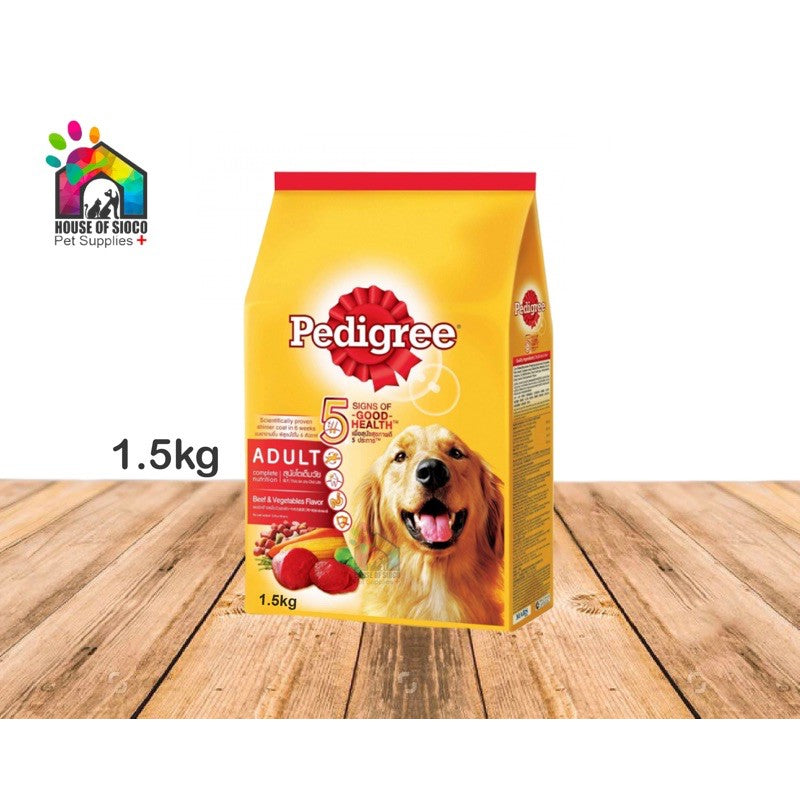 Pedigree Adult Dog Dry Food 1.5kg