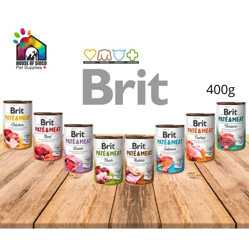 Brit Care Paté & Meat For Dogs 400g