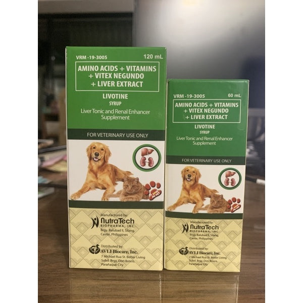 Livotine Liver Tonic and Renal Enhancer 60-120ml