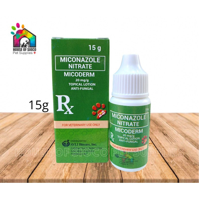 Micoderm Anti-Fungal Topical Lotion For Pets 15g