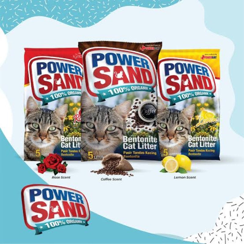 Powersand Bentonite Cat Litter 5L