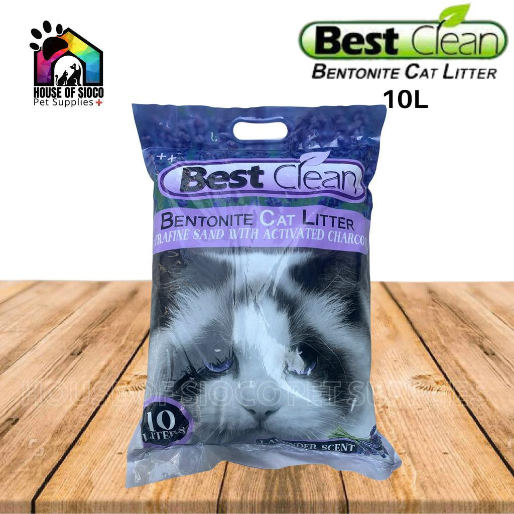 Best Clean Bentonite Cat Litter Ultrafine Sand 10L