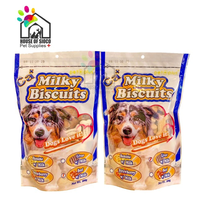Pet Plus Calcium Milky Biscuits 70g-200g