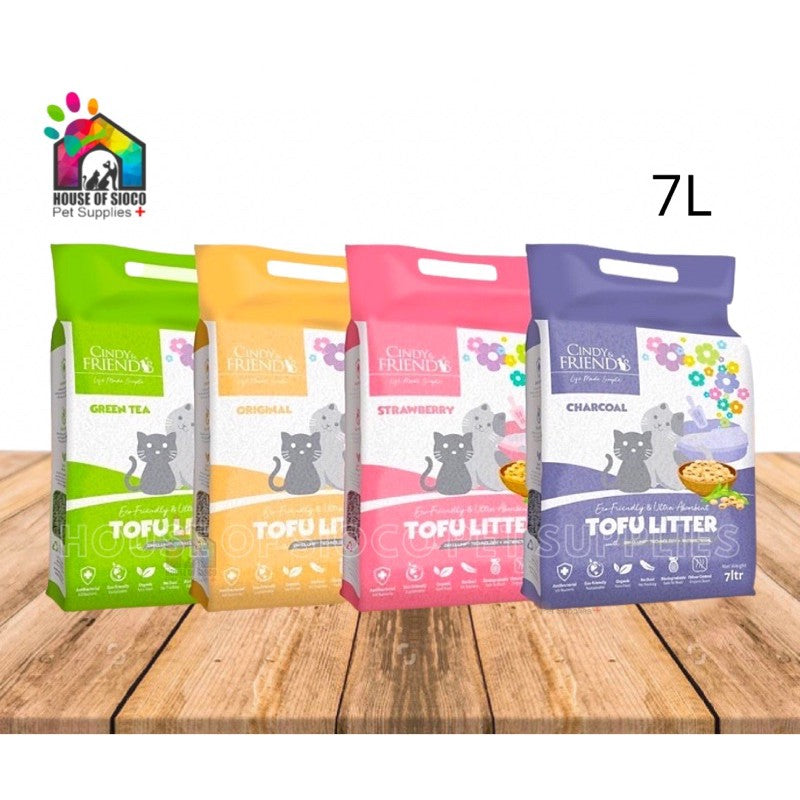Cindy & Friends Tofu Cat Litter 7L