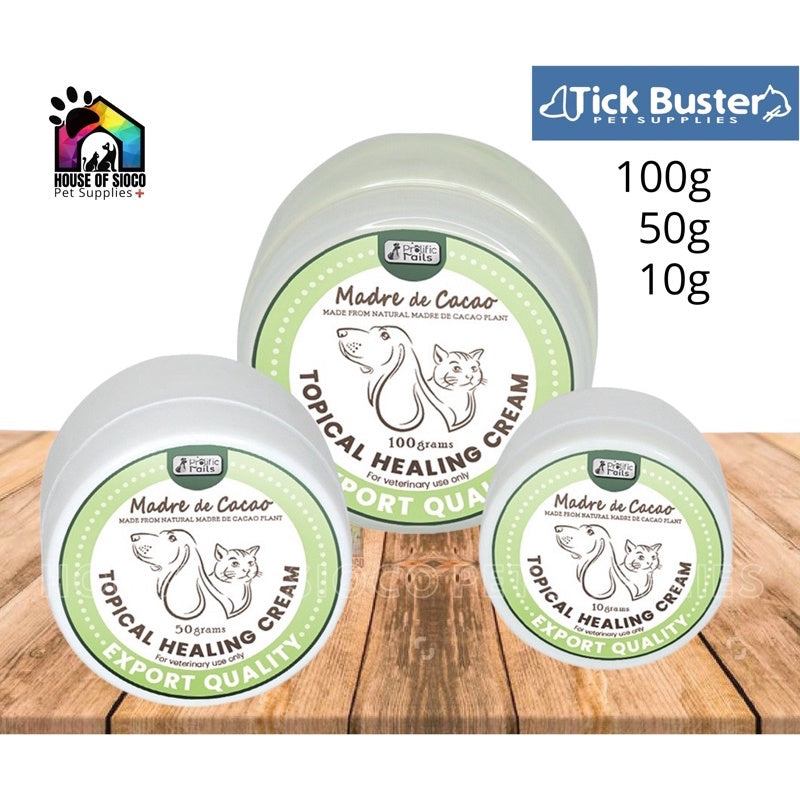 Prolific Tails Madre de Cacao Topical Healing Cream 10-50g