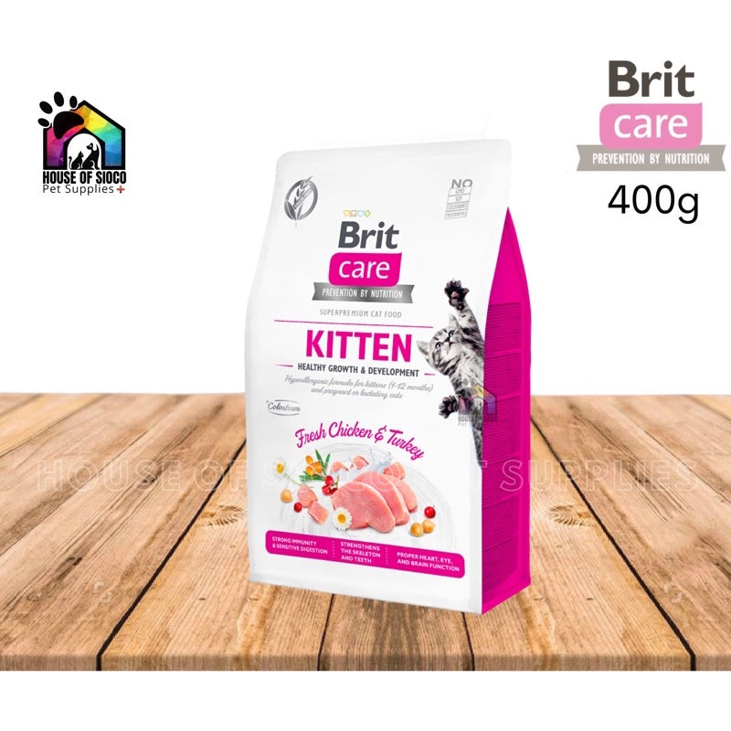 Brit Care Grain-Free Kitten Dry Food 400g