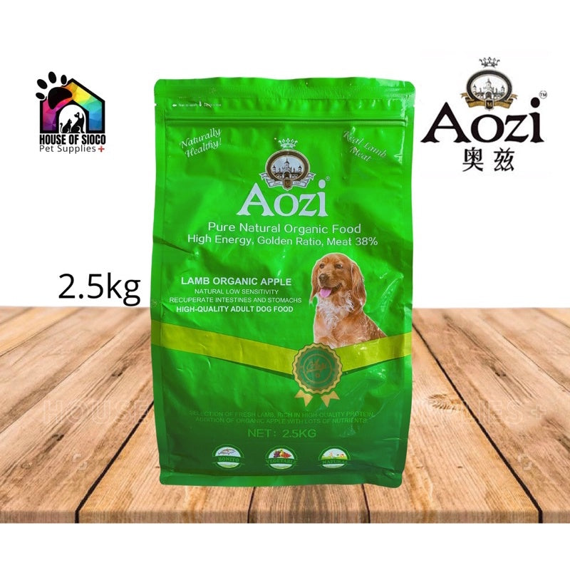 Aozi Lamb Organic Apple For Dog & Puppy 2.5kg