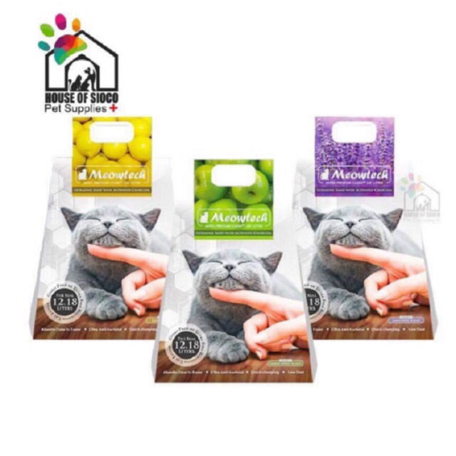 Meowtech Ultra Premium CAD5x Cat Litter 12.18L