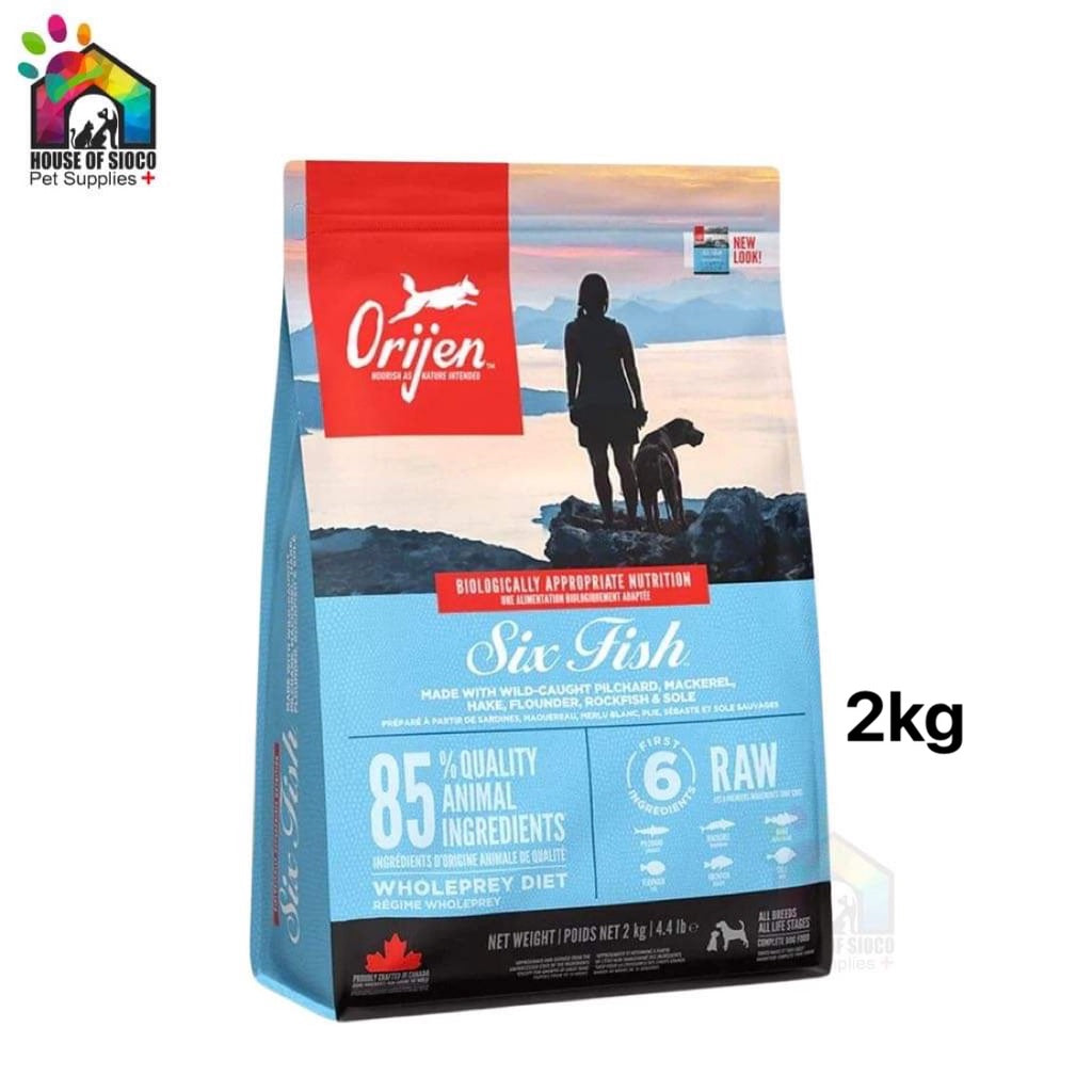 Orijen Six Fish Dry Dog Food (Hypoallergenic) 2kg