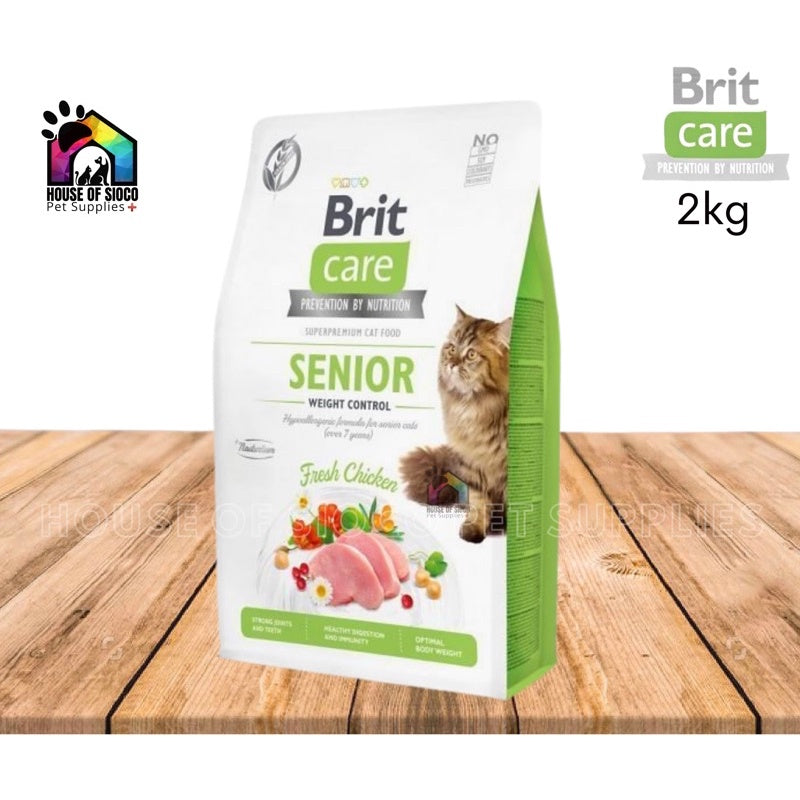 Brit Care Senior Cat Dry Food 2kg