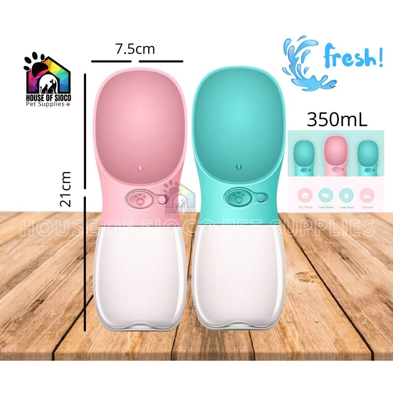 Portable Pet Water Feeding Bottle 350mL