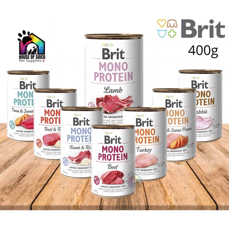 Brit Monoprotein Grain Free Wet Dog Food 400g