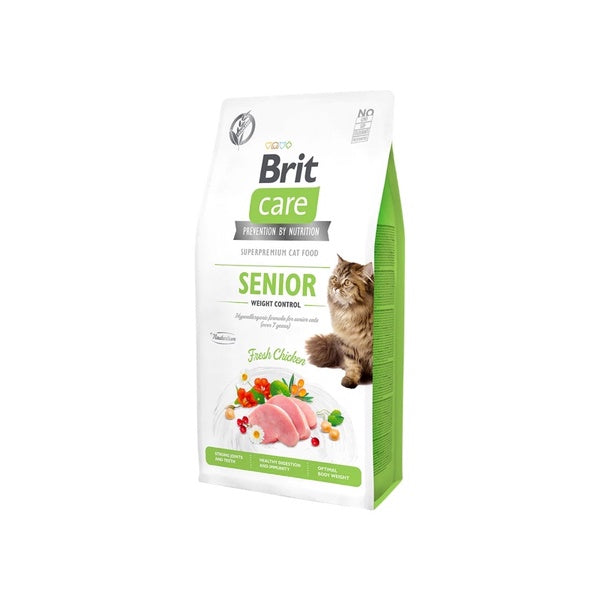 Brit Care Senior Cat Dry Food 2kg