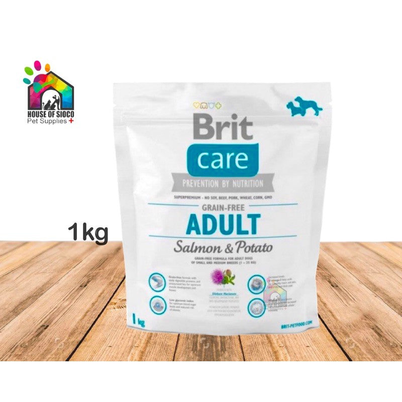 Brit Care Grain-Free Adult Dry Dog Food 1kg