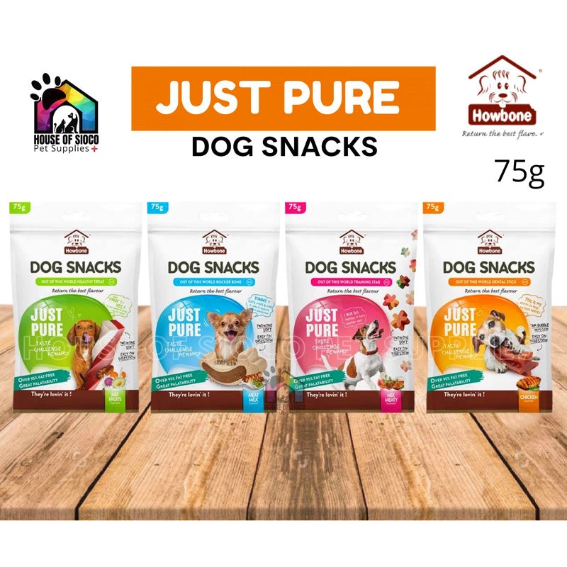 Howbone Just Pure Dog Snacks 75g