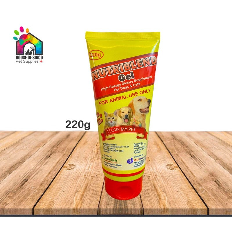 Nutriblend Gel High-Energy Supplement For Dogs & Cats 220g