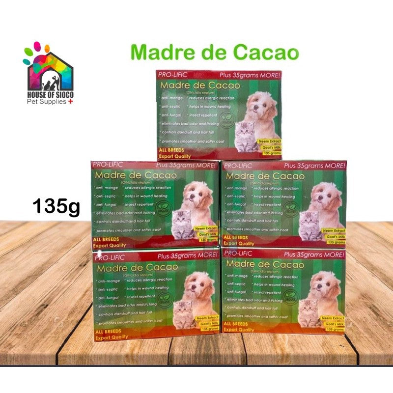 Prolific Tails Madre de Cacao Soap For Pets 135g