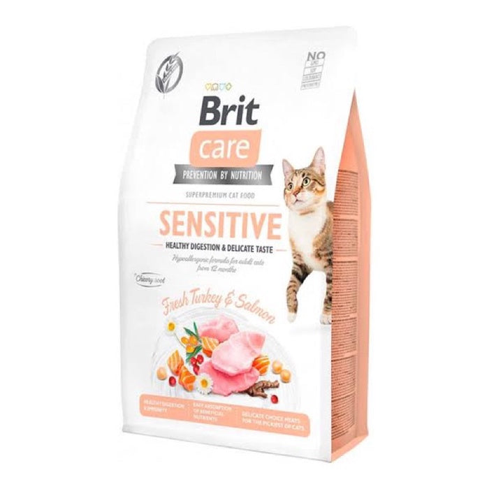 Brit Care Sensitive Cat Dry Food 400g