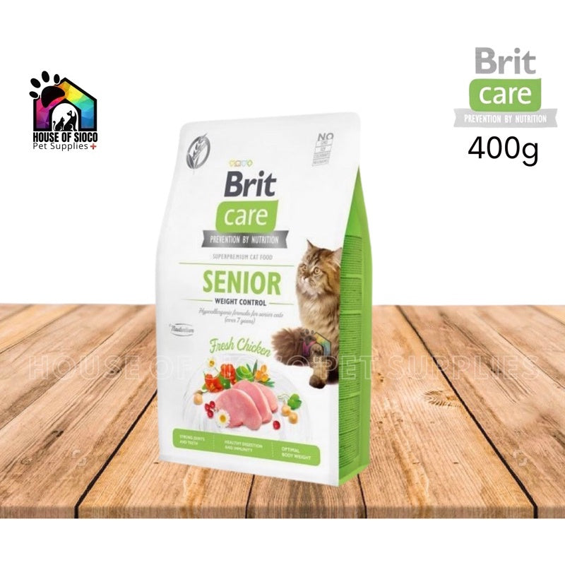 Brit Care Senior Cat Dry Food 400g