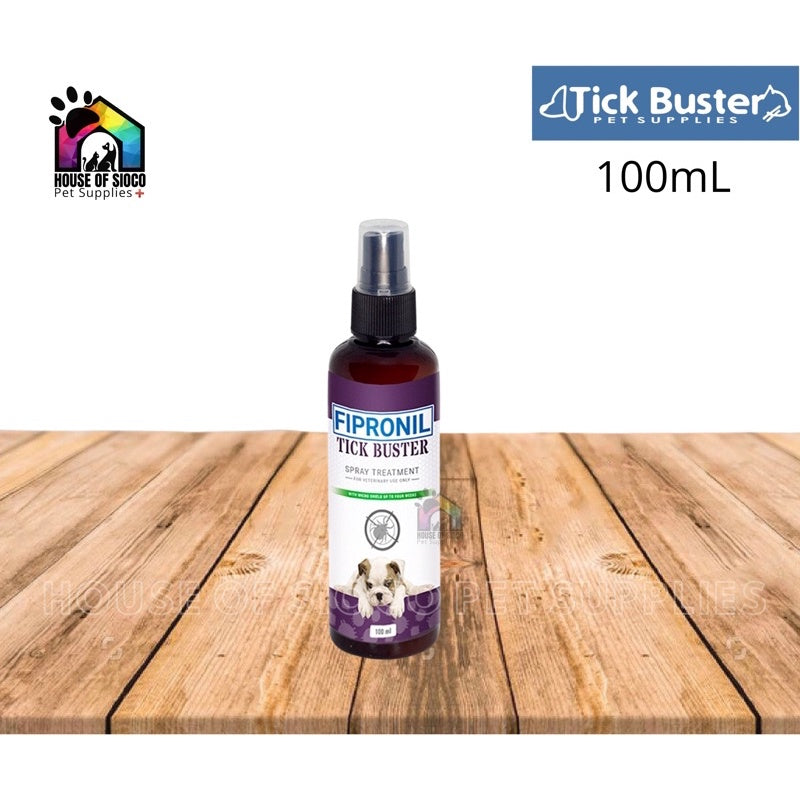 Tick Buster Fipronil Spray For Pets 100-200ml