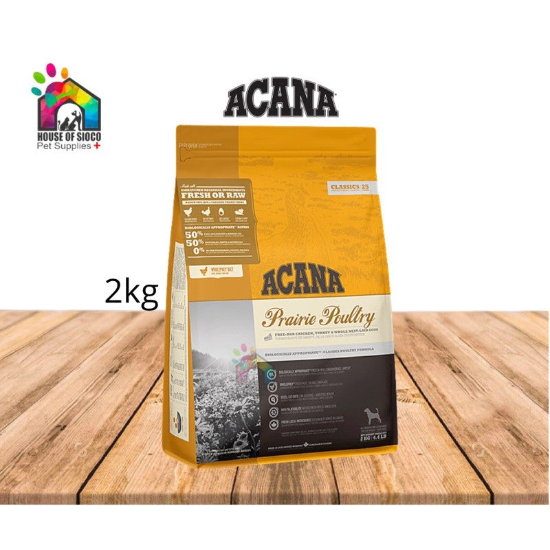 Acana Prairie Poultry Dry Dog Food 2kg