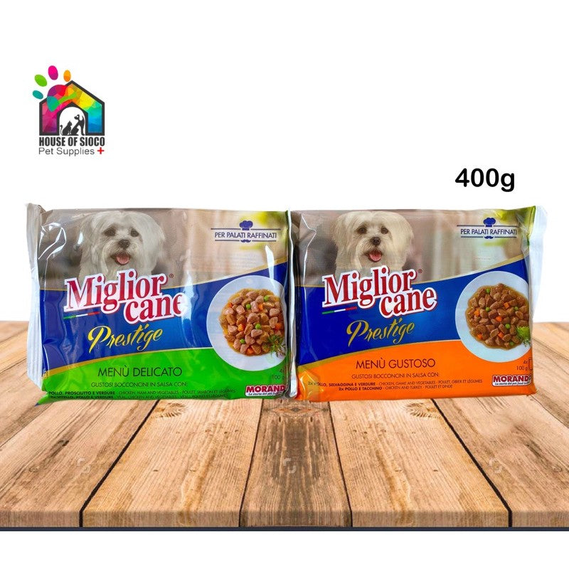 Miglior Cane Prestige Wet Dog Food (100gx4)