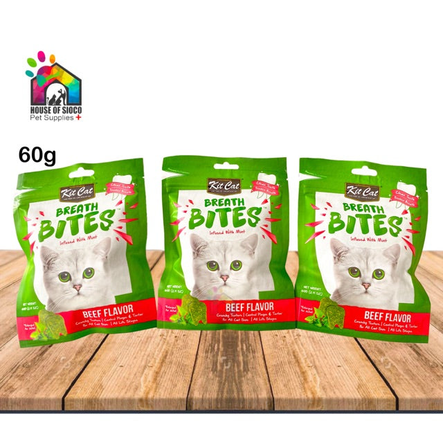 Kit Cat Breath Bites Cat Treats 60g