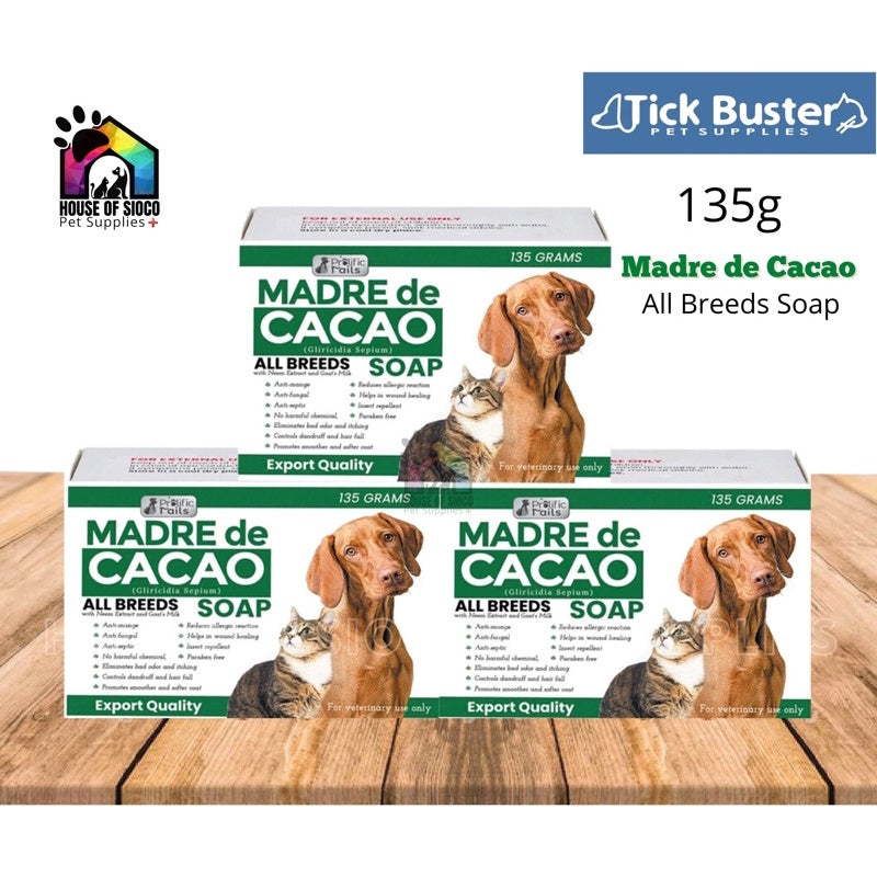 Prolific Tails Madre de Cacao Soap For Pets 135g