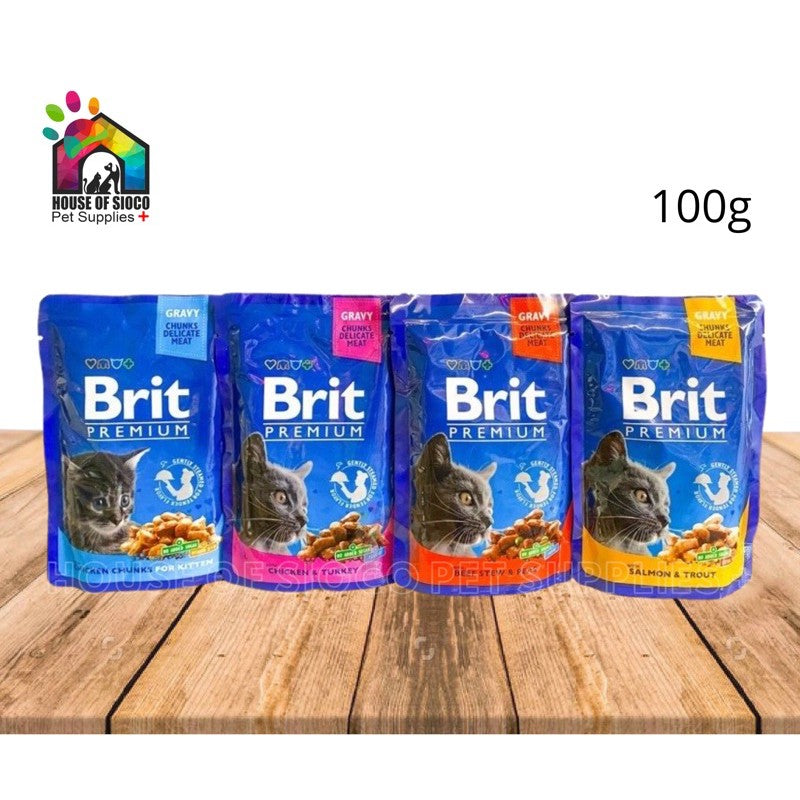 Brit Premium By Nature Wet Cat Food 100g