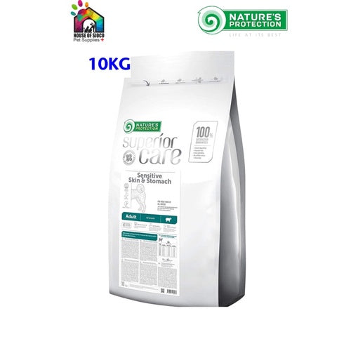 Nature’s Protection Sensitive Skin & Stomach Dry Dog Food 10kg
