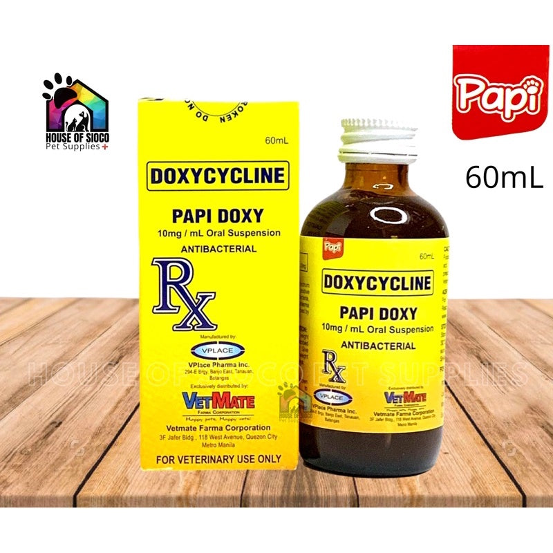 Papi Doxy Oral Suspension For Pets 60ml