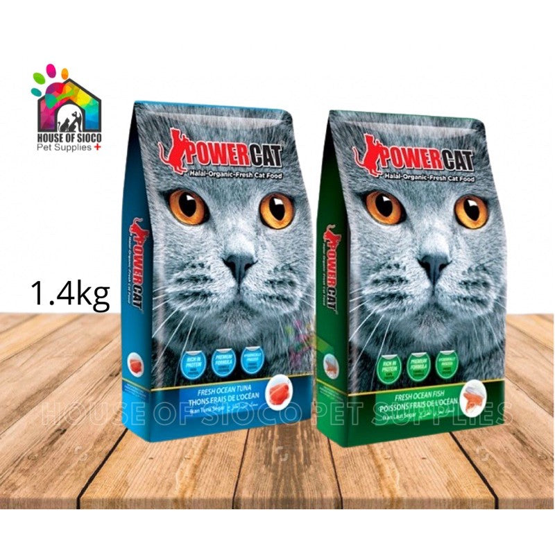 Powercat Organic Dry Cat Food [Halal] 1.2-1.4kg