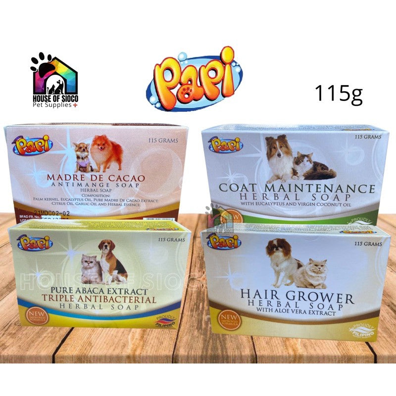 Papi Grooming Pet Soap 115g