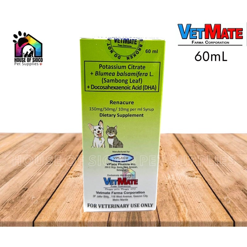 Papi Renacure Kidney Supplement For Pets 60ml