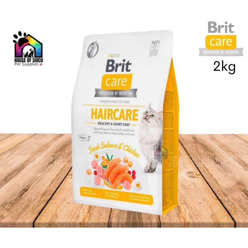 Brit Care Haircare Adult Cat Dry Food 2kg