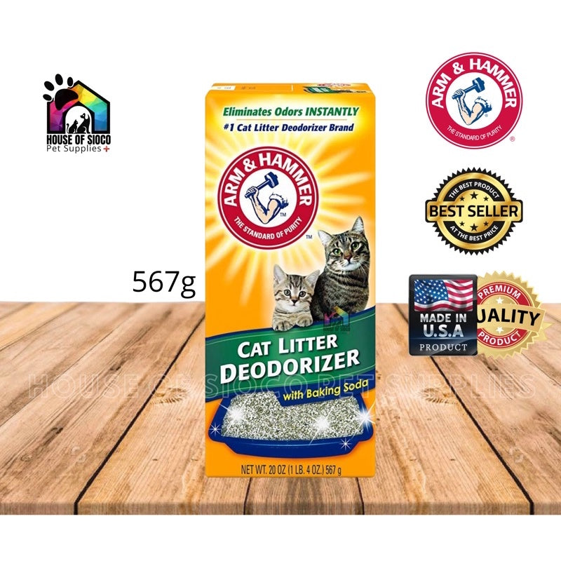 Arm & Hammer Cat Litter Deodorizer w/ Baking Soda 567g