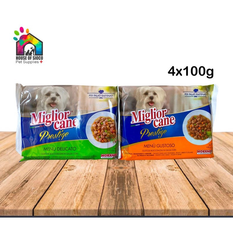 Miglior Cane Prestige Wet Dog Food (100gx4)