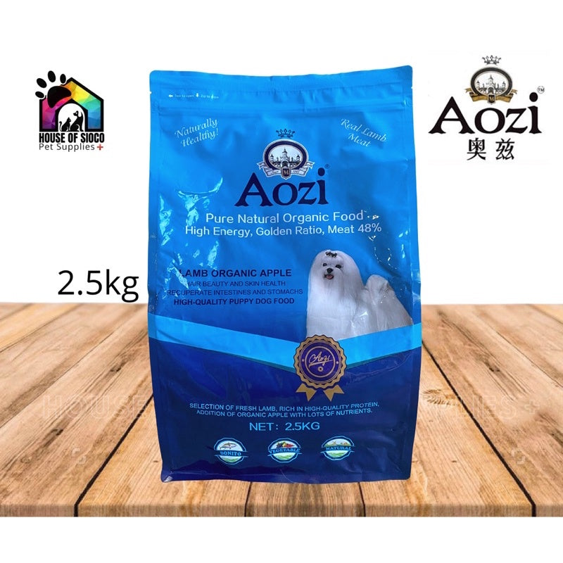 Aozi Lamb Organic Apple For Dog & Puppy 2.5kg