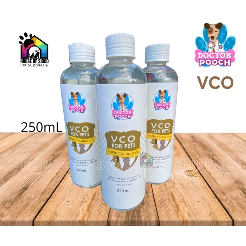 Doctor Pooch VCO (Virgin Coconut Oil) For Pets 60-250ml