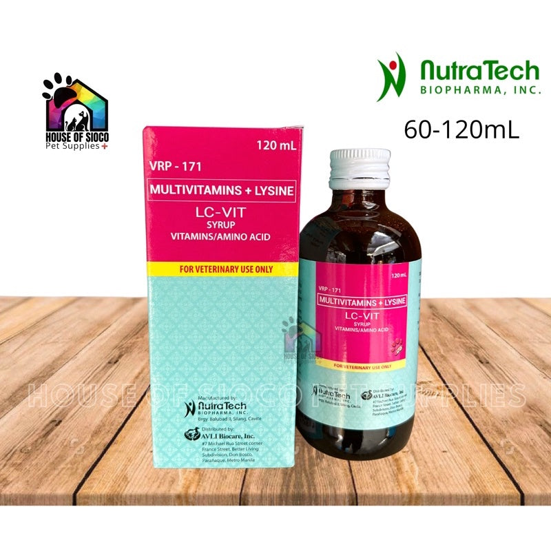 LC-Vit Multivitamins For Pets 60-120ml