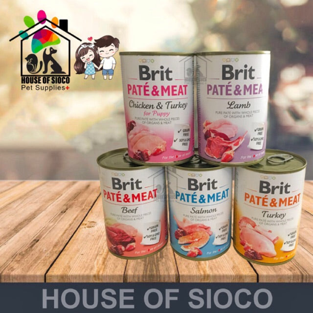 Brit Care Paté & Meat For Dogs 400g