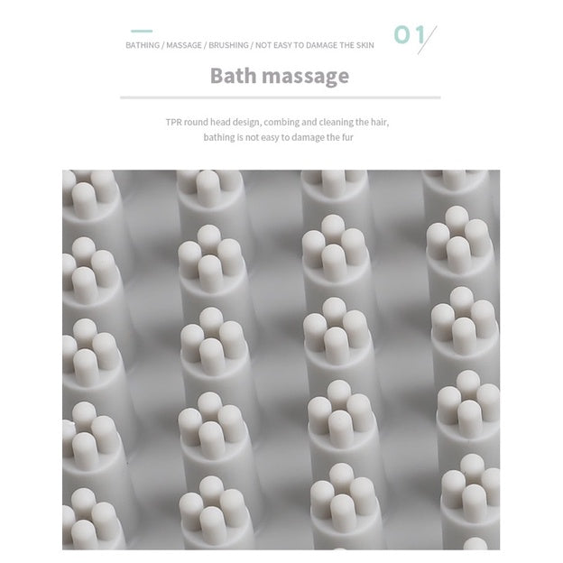 Pet Massage Bath Brush