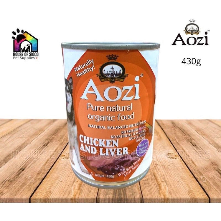 Aozi Wet Dog Food Can 430g