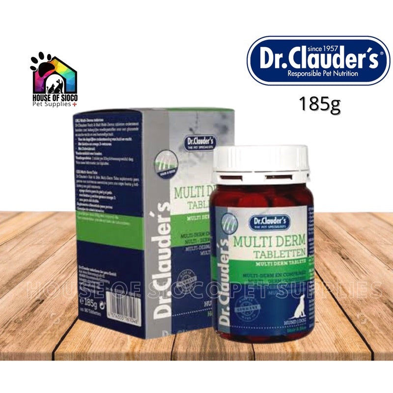 Dr. Clauder’s Multi-Derm Tablets For Dog 185g