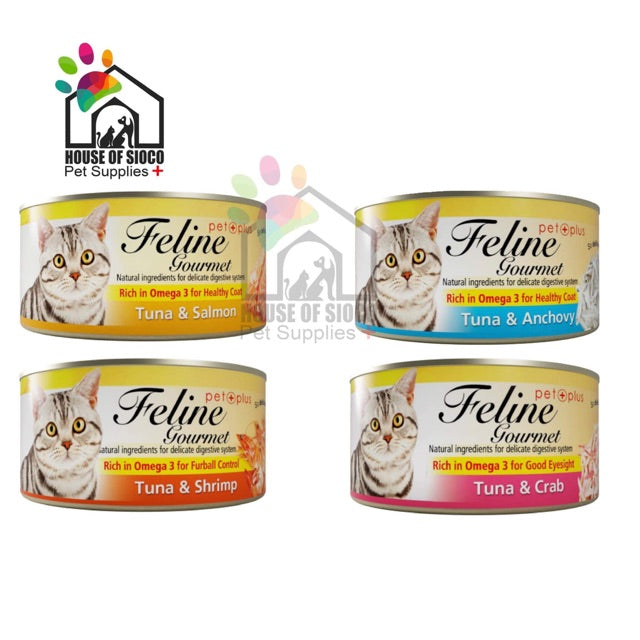 Pet Plus Feline Gourmet Wet Cat Food 80g