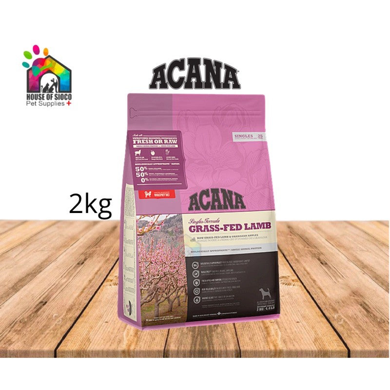 Acana Grass-Fed Lamb Dry Dog Food 2kg