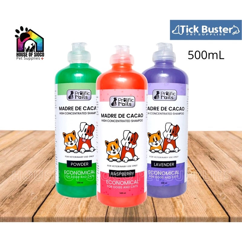 Prolific Tails Madre de Cacao Concentrated Pet Shampoo 500ml