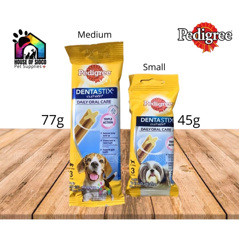 Pedigree Dentastix Dog Treats Small/Medium 3’s